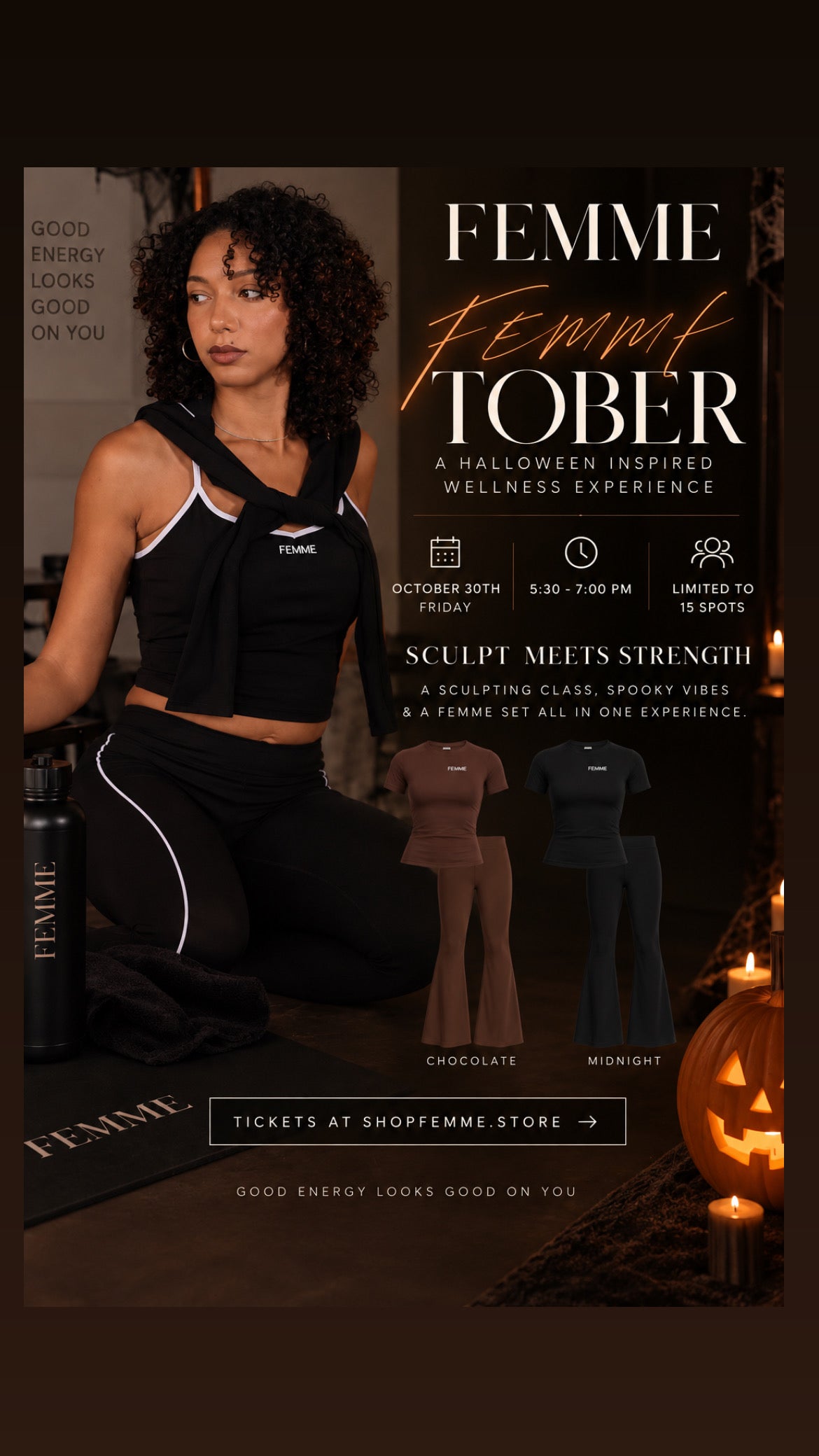 FEMME-Tober Sculpt Experience 🎃